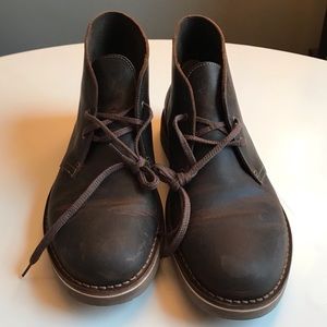 beeswax men's CLARKS Bushacre 2 Chukka Boot, sz 11